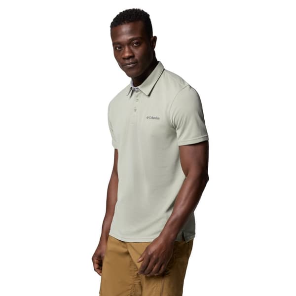 Columbia Nelson Point Polo 1772721347, Man, T-shirt, Grön