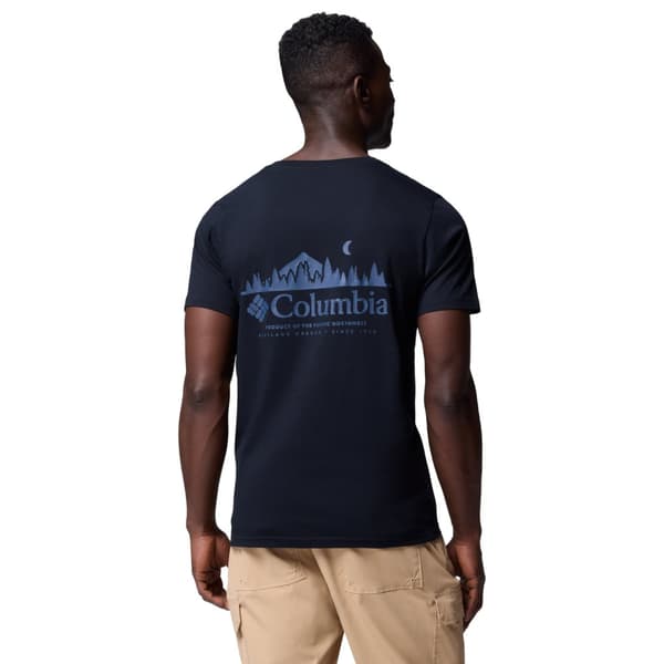 Columbia Rapid Ridge Back Graphic Tee II 1934824022, Mand, T-shirt, Sort