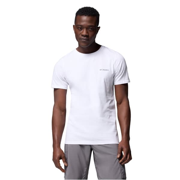 Columbia Rapid Ridge Back Graphic Tee II 1934824118, Man, T-shirt, Vit