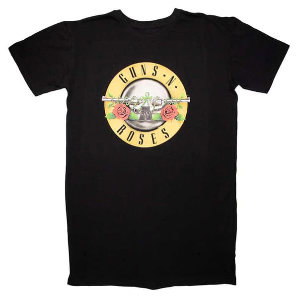 Guns N' Roses Classic Band Logo T Shirt Dress