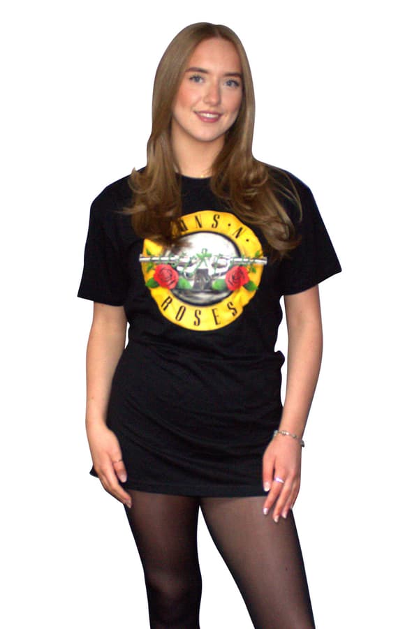 Guns N' Roses Classic Band Logo T Shirt Dress