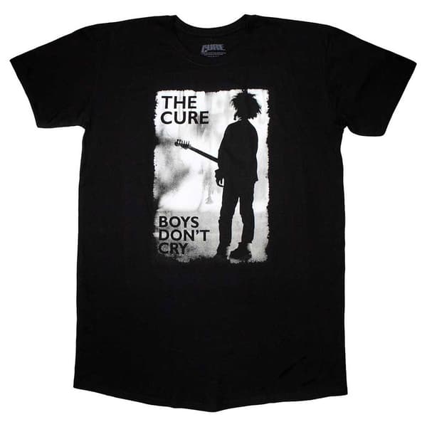 The Cure Boys Dont Cry Black And White T Shirt Dress