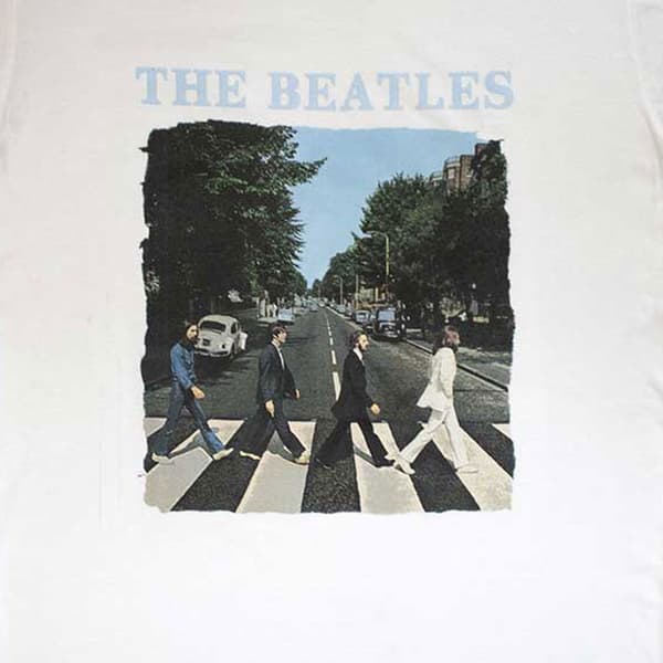 The Beatles Abbey Road And Logo T Shirt Dress