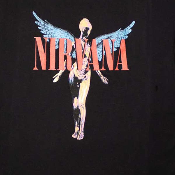 Nirvana Angelic Band Logo T Shirt Dress