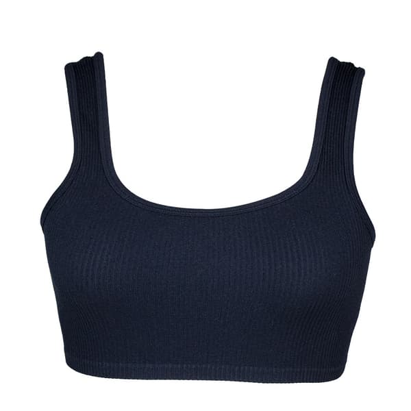 INF Dameløb uden sømme Tennis Tank Top Sort