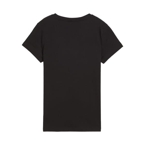 T-shirt Puma Ess Litet Logotv-shirt - Svart