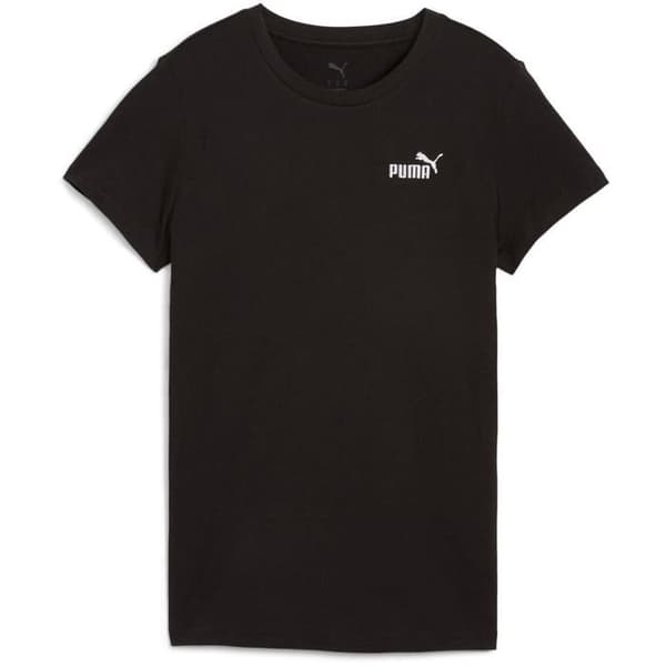 T-shirt Puma Ess Litet Logotv-shirt - Svart