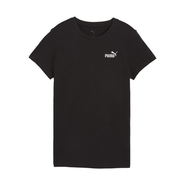 T-shirt Puma Ess Litet Logotv-shirt - Svart