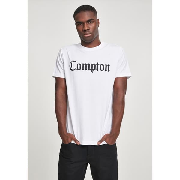 T-shirt - Mister Tee - Compton - Svart - Bomull - Korta ärmar