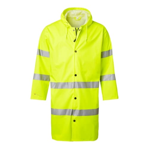 9295 Rain Coat Hi-Vis Fluorescent yellow Unisex