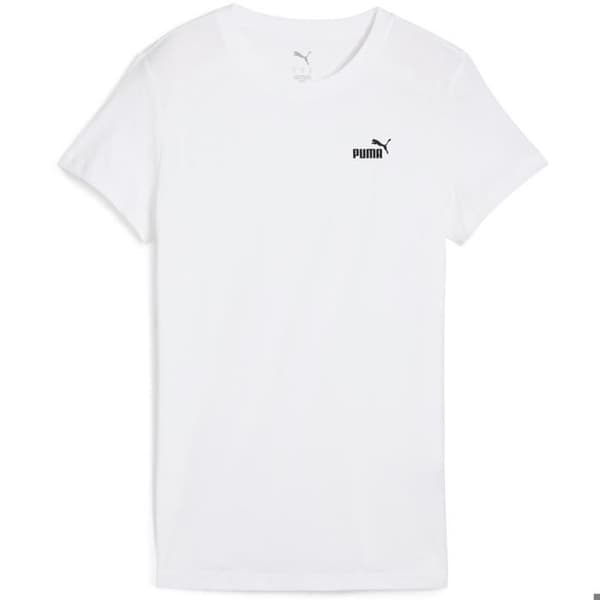 Tee-Shirt Puma Ess Litet Logotyp Tee - Vit