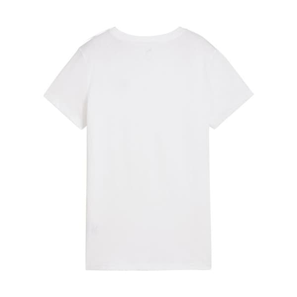 Tee-Shirt Puma Ess Litet Logotyp Tee - Vit