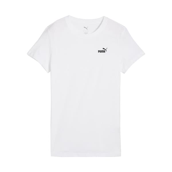 Tee-Shirt Puma Ess Litet Logotyp Tee - Vit