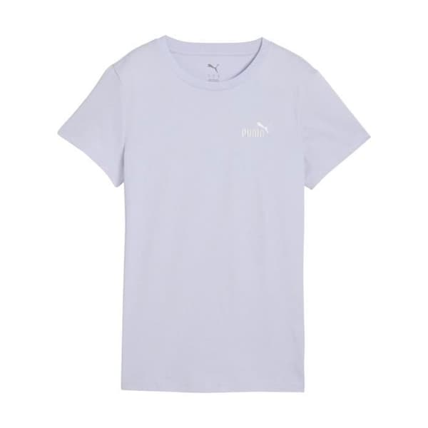 T-shirt Puma Ess Litet Logotyp Tee - Himmelblå