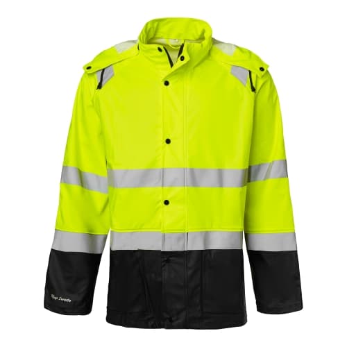 180 Rain Jacket Hi-Vis Fluorescent yellow/black Unisex