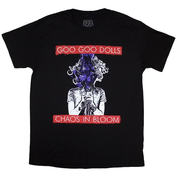 The Goo Goo Dolls Unisex T-Shirt: Chaos In Bloom (Black) (Small)