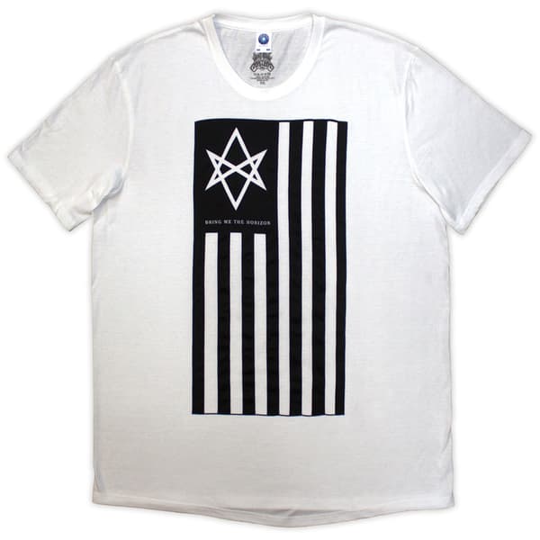 Bring Me The Horizon Unisex T-Shirt: Antivist (White) (Medium)