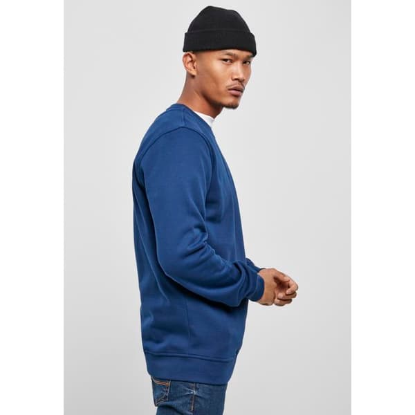 Sweatshirt - Urban Classics - Starter - Mörkblå - Långa ärmar - Rundad hals