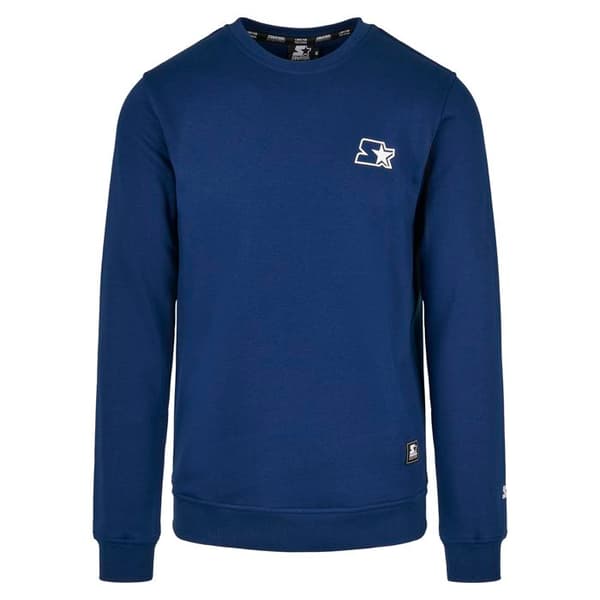 Sweatshirt - Urban Classics - Starter - Mörkblå - Långa ärmar - Rundad hals