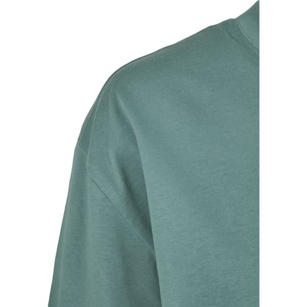 T-shirt dam - Urban Classics - Oversized - 100% ekologisk bomull - Rundad hals - Grön