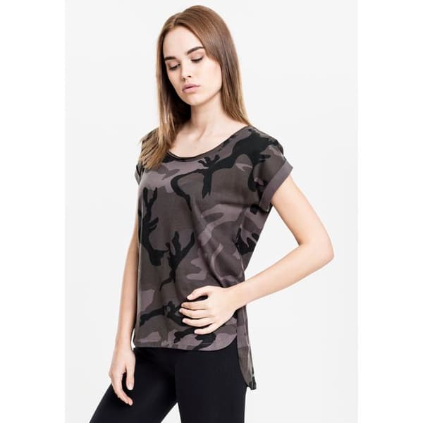 T-shirt dam - Urban Classic - ba formad - Färg svart - Loose fit - Kortärmad