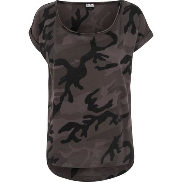 T-shirt dam - Urban Classic - ba formad - Färg svart - Loose fit - Kortärmad