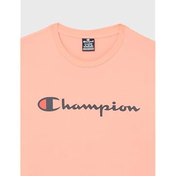 T-shirt herr - CHAMPION - Legacy Icons-S/S Crewneck - Orange