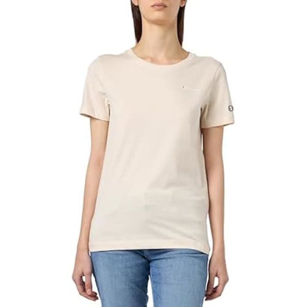 Champion Damer Legacy Icons W-Small Script Logo S/S Crewneck T-shirt