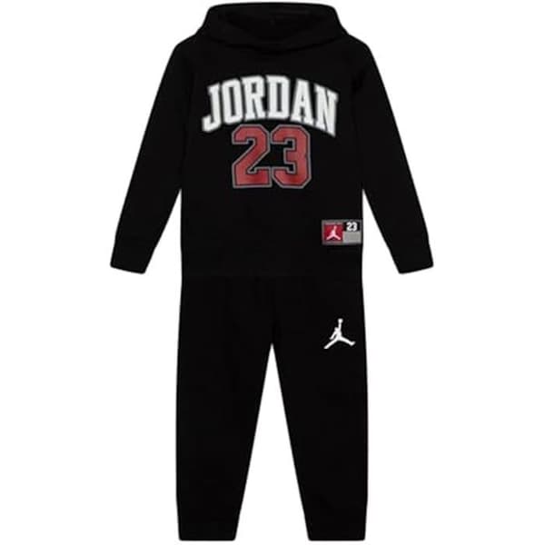 Huvtröja - JORDAN - JDN Pullover Huvtröja Set - Svart - 60% Bomull - 40% Polyester