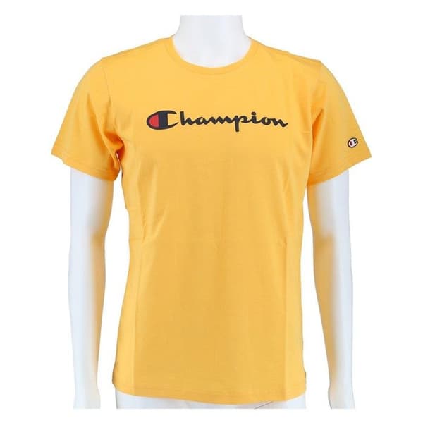 T-shirt - CHAMPION - Legacy Icons B-S/S - Gul - Korta ärmar - Rundad krage