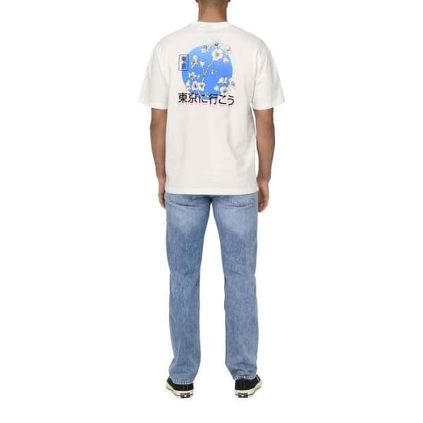 T-shirt - ONLY & SONS - Äggskalsfärgad - Rak passform - Kortärmad - 100% bomull