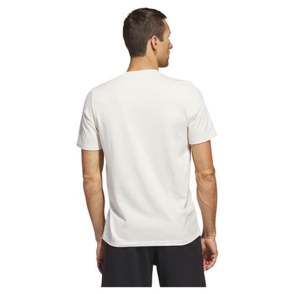 T-Shirt - Adidas - M Lounge Tee - 100% Bomull - Korta Ärmar - Normal Passform