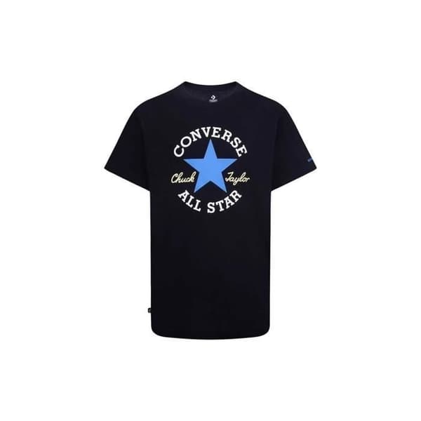 T-shirt barn - Converse - Tee 9CF394-023 - Bomull - Korta ärmar - Svart
