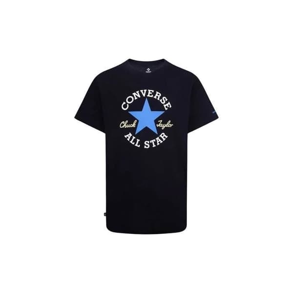 T-shirt barn - Converse - Tee 9CF394-023 - Bomull - Korta ärmar - Svart