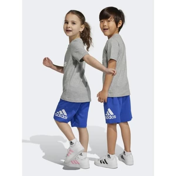 Lk bl co t set kortärmad t-shirt - Adidas - Vanlig - Blå - 100 % bomull
