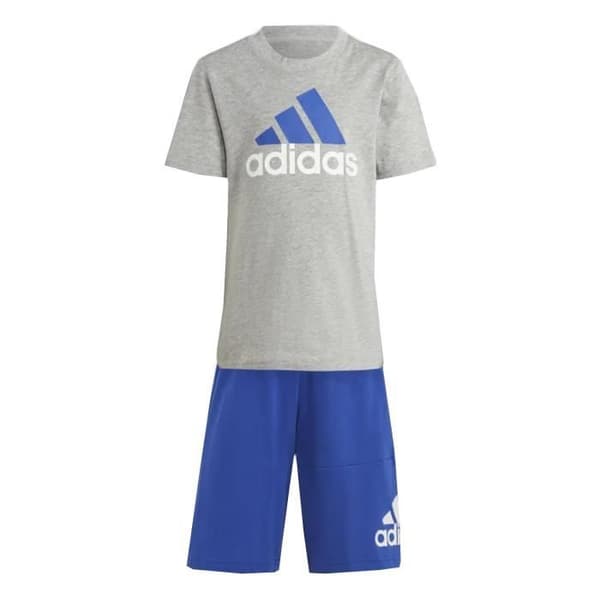 Lk bl co t set kortärmad t-shirt - Adidas - Vanlig - Blå - 100 % bomull