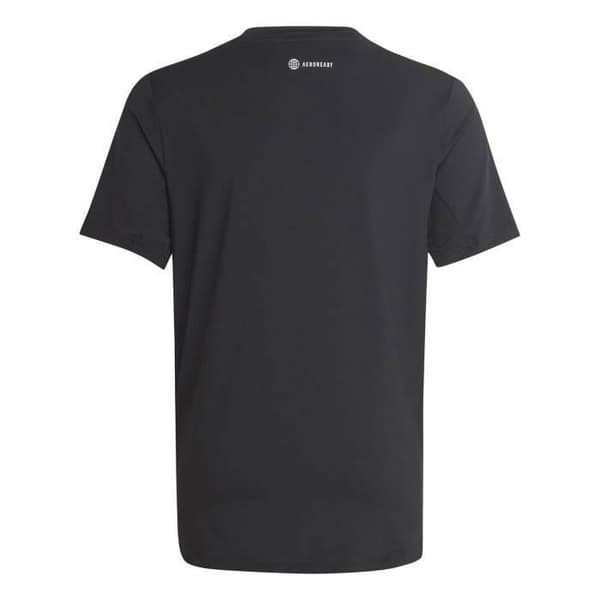 T-shirt barn - Adidas - Junior - Svart - Regular fit - Korta ärmar