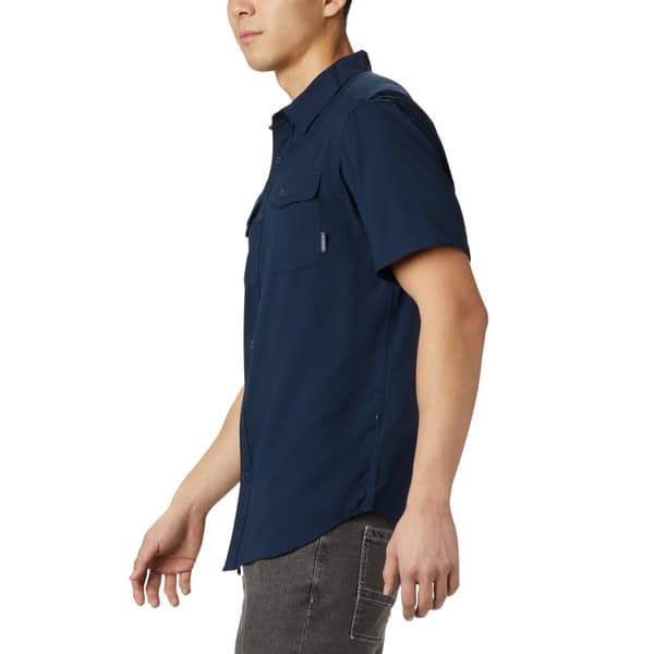 Columbia Utilizer II Solid Short Sleeve Shirt 1577762464, Man, Skjortor, Marinblå