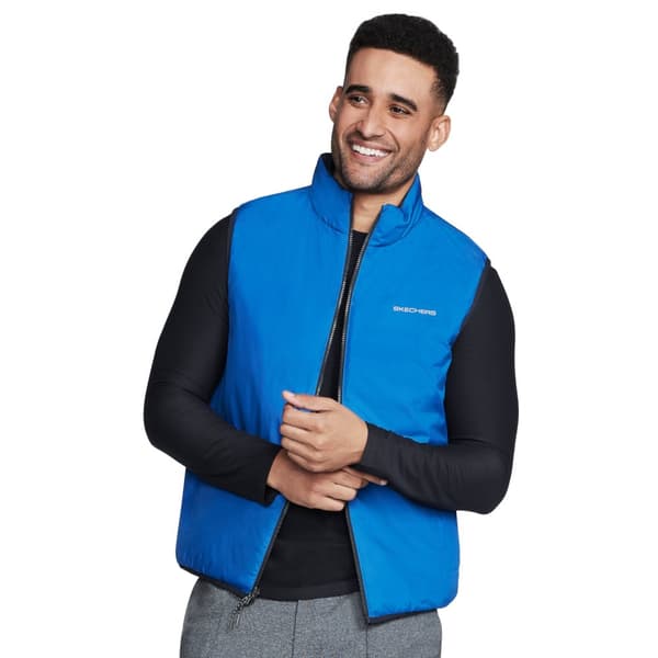 Skechers GO Shield Altitude Reversible Vest JA140-BLK, Mand, Tank top, Sort