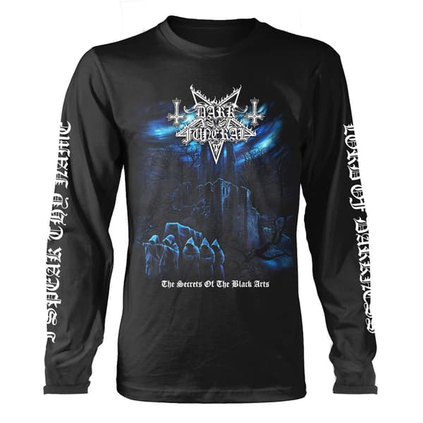 Dark Funeral The Secret Of The Black Arts Long Sleeve T Shirt Black XL