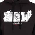 Miniatyrbild 2 av 2: Junji Ito Shock Hoodie Unisex Black M