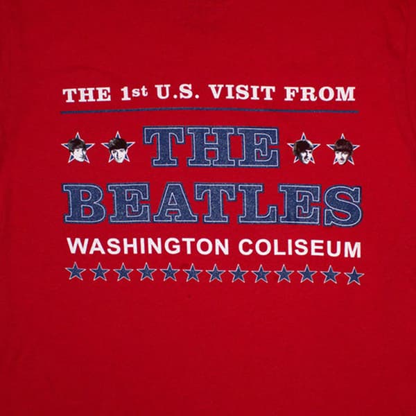 The Beatles Washington 64 Stars Setlist T Shirt