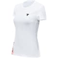Miniatyrbild 1 av 4: T-Shirt - DAINESE - Logo Dame - 100% Bomull - Korta Ärmar - Vit-Svart