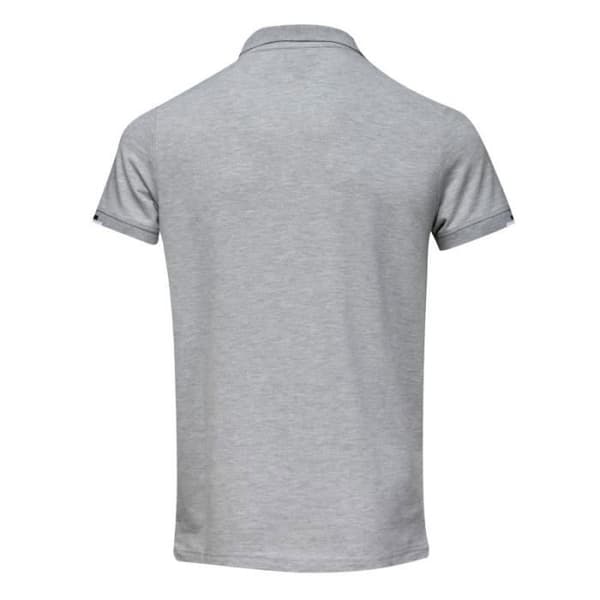 Polo Coton Mixte Grå - Hungaria - Man - Polo krage