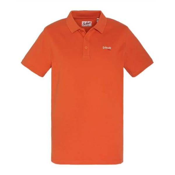 Polo Orange Man Schott S0022