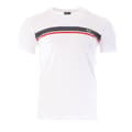 Miniatyrbild 1 av 2: T-shirt i bomull Stripe - Sergio Tacchini - Man - Rund hals - Korta ärmar - Vit