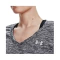 Miniatyrbild 5 av 6: Fitness T-shirt - UNDER ARMOR - Tech Twist - Dam - Korta ärmar - Svart/Grå