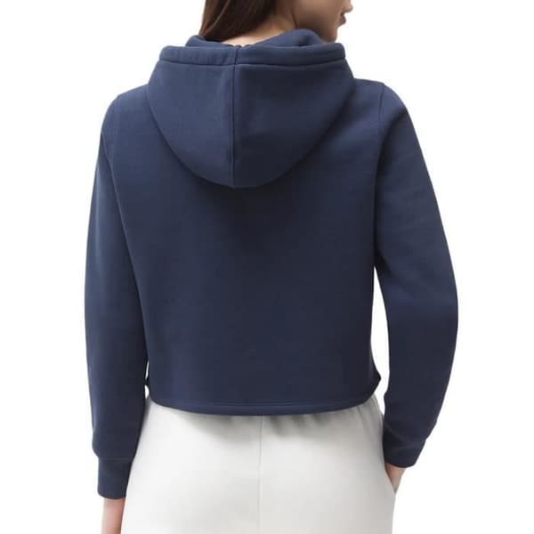 Sweatshirt med huva Marin Dam Dickies Sparkman - Långa ärmar - Kort modell - Band med logotyp