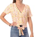 Miniatyrbild 1 av 2: Topp Imprimé Gul/Rosa Dam Vero Moda Measy