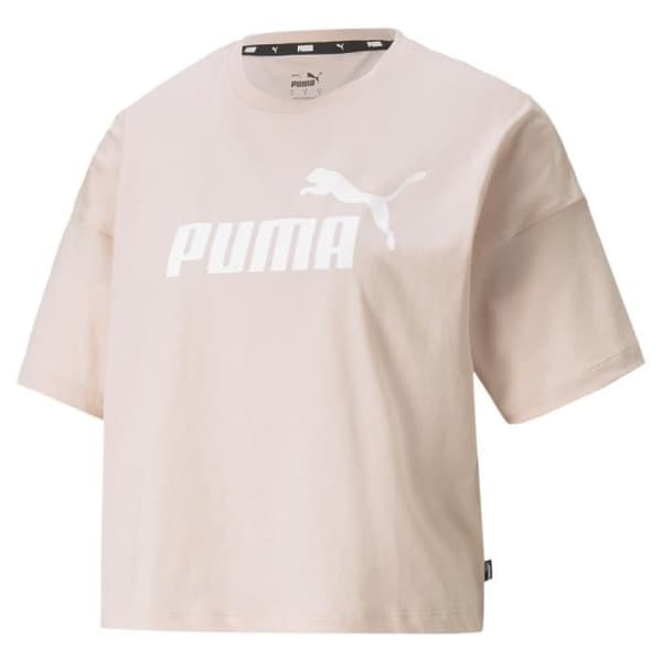 T-shirt Rosa Dam Puma Essential Cropped